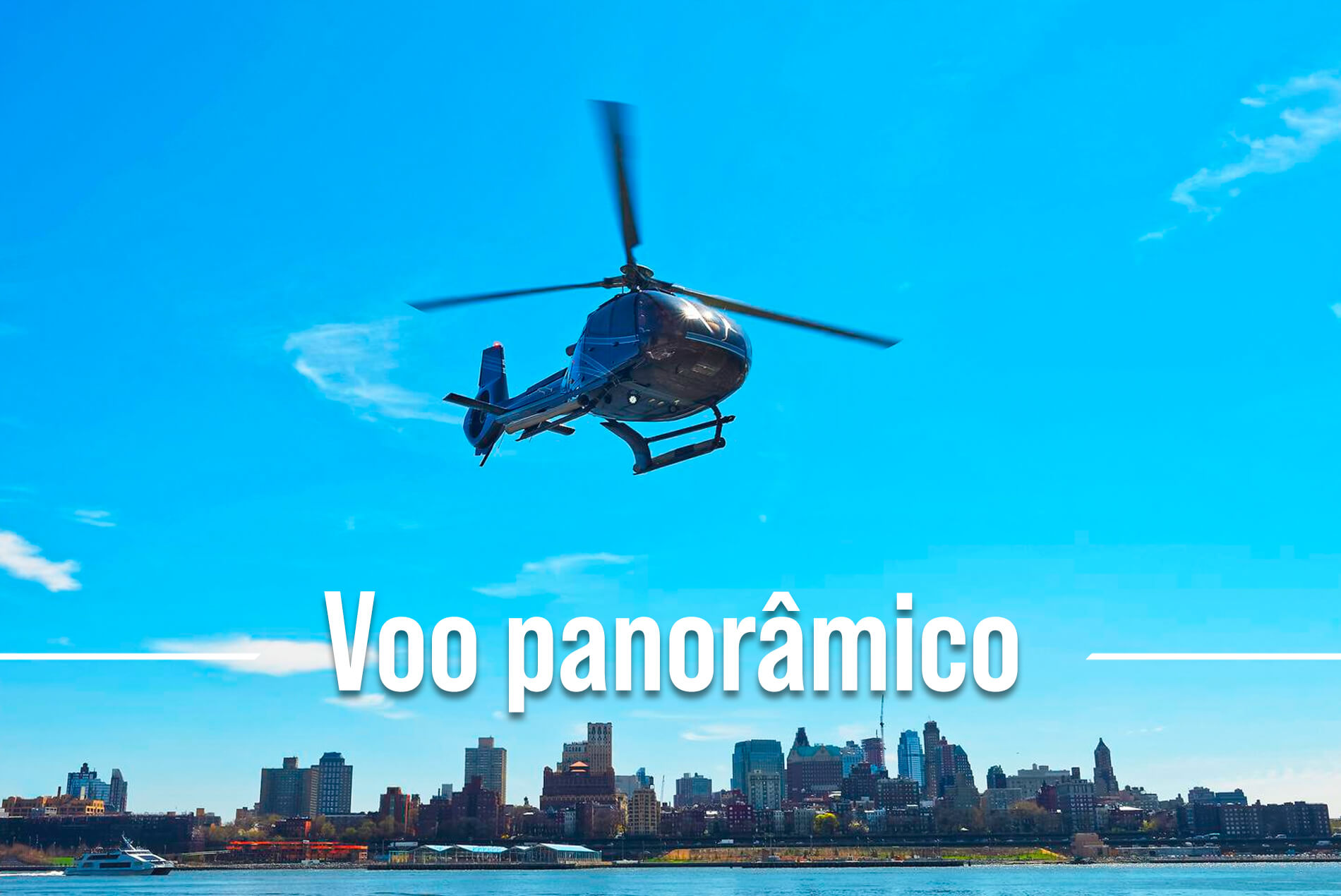 Passeios de helicóptero no Rio de Janeiro
