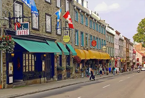 Quebec, cidade baixa, Canadá